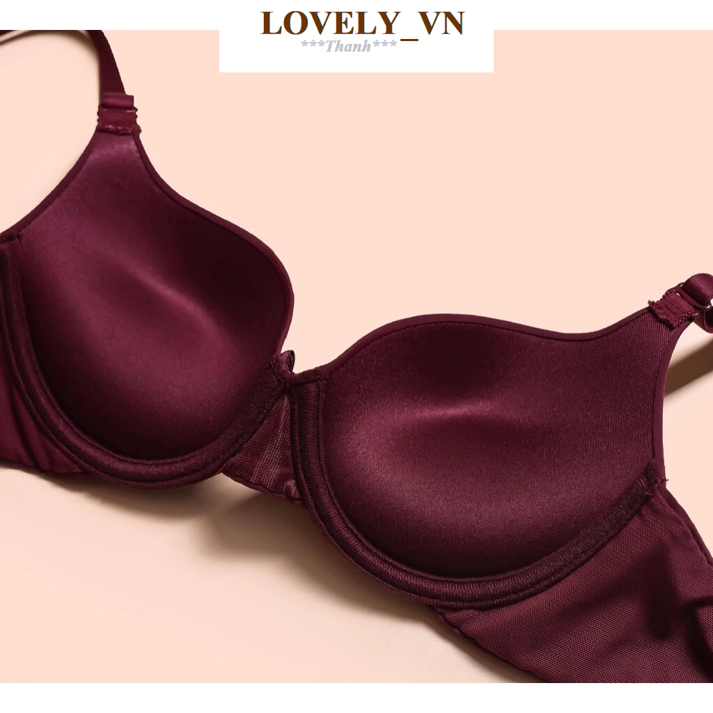 Áo ngực Lovely mút vừa 3cm chất thun lạnh siêu mát không lằn vân áo 176T mặc áo dài đẹp
