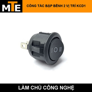 Combo 5 công tắc bập bênh tròn 2 vị trí KCD1