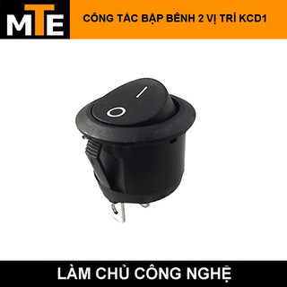 Combo 5 công tắc bập bênh tròn 2 vị trí KCD1