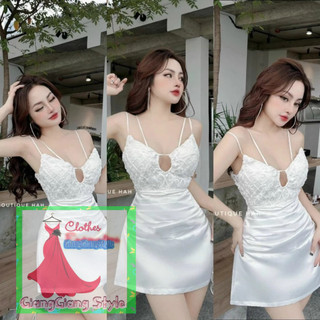 VÁY TAPTA XÒE CÚP HOA VĂN PHỐI DÂY DOI 010424
