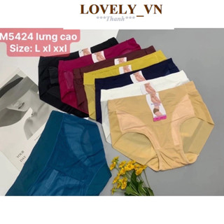  Quần lót nữ nâng mông lưng cao lưới xịn đẹp hàng quảng châu cao cấp SPRING 5424  chính hãng  