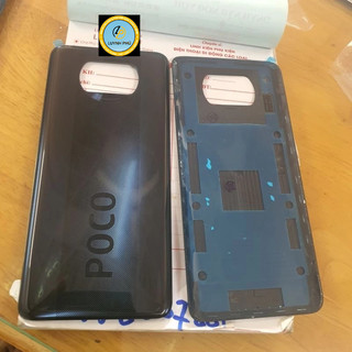 Nắp lưng xiaomi poco X3 (lưng kính)