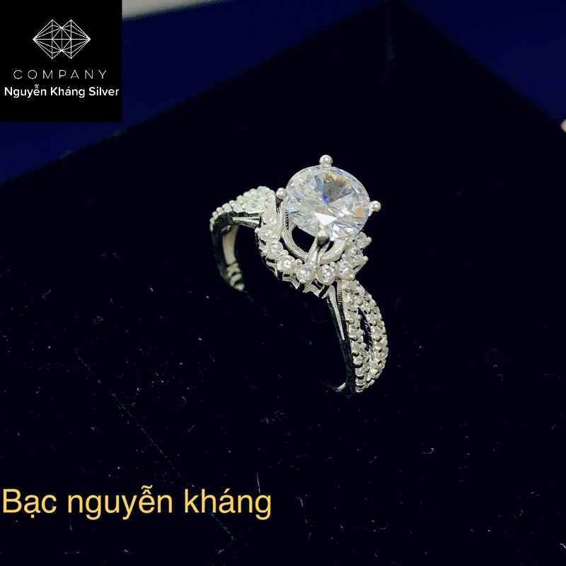 Một số mẫu nhẫn nữ đá cao bạc ta
