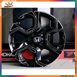Decal dán mâm CRV (5 bánh)