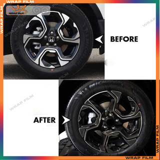 Decal dán mâm CRV (5 bánh)