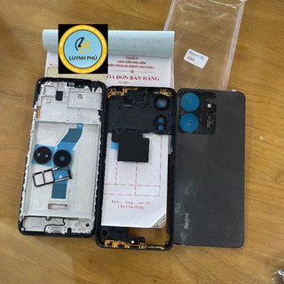 Vỏ redmi 13C có khay sim kính camera