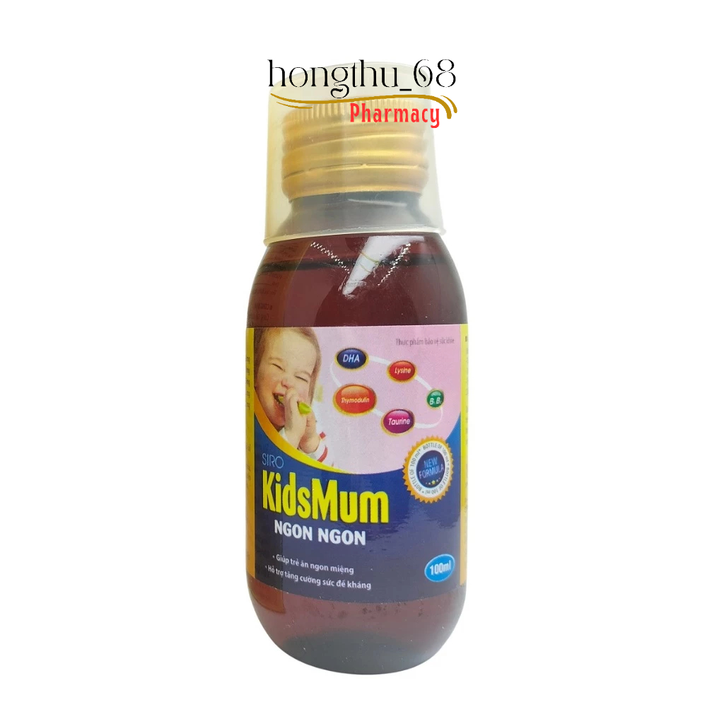Siro Kidsmum Ngon Ngon- Siro dành cho trẻ biếng ăn