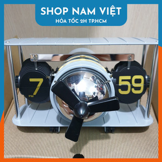 [BH 12 Tháng] Đồng Hồ Lật Để Bàn Retro Flip Clock