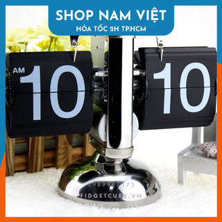[BH 12 Tháng] Đồng Hồ Lật Để Bàn Retro Flip Clock
