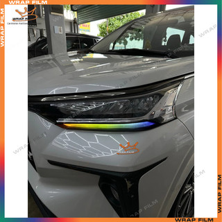 Tem dán đèn Toyota Veloz ( giá bao gồm 2 tem dán 2 bên đèn) - Tem dán cao cấp không thấm nước, không phai màu