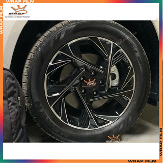 Decal dán mâm xe Hyuhdai Custin ( bộ 5 bánh)