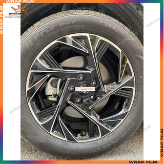 Decal dán mâm xe Hyuhdai Custin ( bộ 5 bánh)