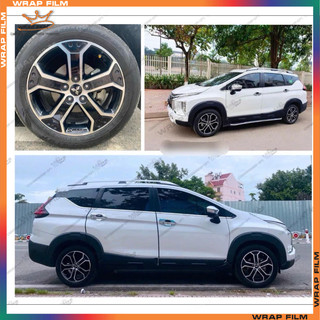 Decal dán mâm Xpander phối đỏ 3M phản quang (bộ 5bánh)