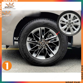 Decal dán mâm Innova ( bộ 5 bánh)