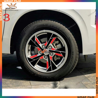 Decal dán mâm XPANDER ECO 2022-2023 (Bộ 5bánh)