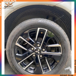 Decal dán mâm Xpander phối đỏ 3M phản quang (bộ 5bánh)