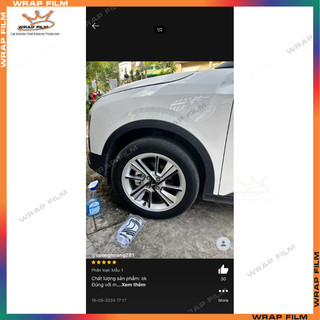 Decal dán mâm Vinfast VF5 ( giá bao gồm 5 bánh), dán thanh crom, dán màn vf5