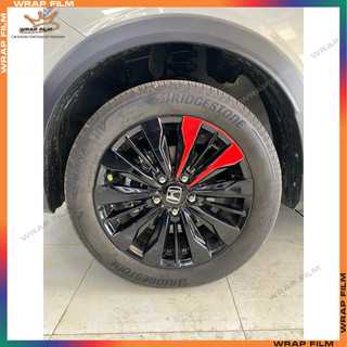 Decal dán mâm Honda BRV (Giá bao gồm 5 bánh) - Decal bảo vệ mâm xe không thấm nước, không để lại keo khi bóc
