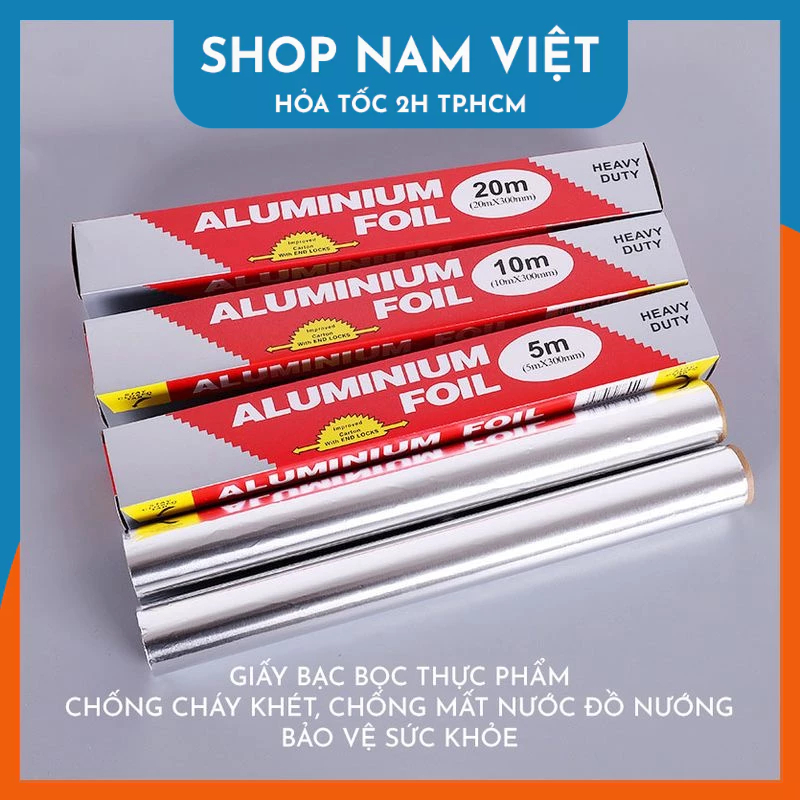Giấy Bạc Bọc Thực Phẩm Nướng Thịt, Làm Bánh