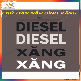 Decal trang trí nắp bình xăng phản quang 3M ( Trừ màu đen, trắng thường)