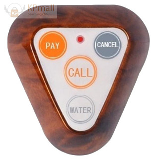 Phụ kiện bộ trung tâm gọi phục vụ nút nhấn tam giác 4 chức năng kawa c1