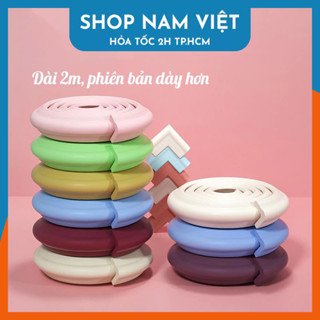 Cuộn 2m Mút Xốp Bọc Cạnh Bàn Ghế Giường Tủ Bảo Vệ An Toàn Cho Bé
