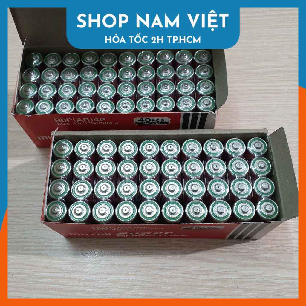 Pin Tiểu AA Maxell - Hàng Chính Hãng