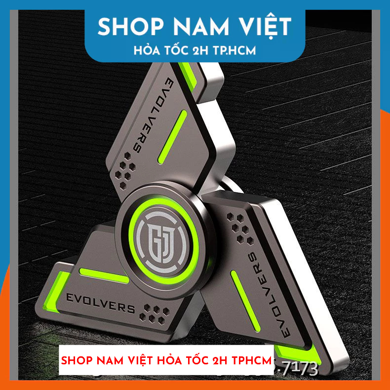 Con Quay Alpha Spinner Dạ Quang 3 Cánh