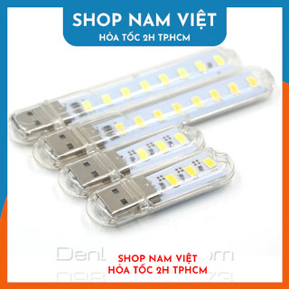 Thanh Đèn LED Mini Cắm Cổng USB 3/8/24 Bóng