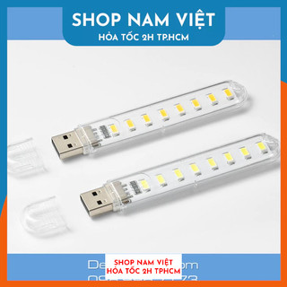 Thanh Đèn LED Mini Cắm Cổng USB 3/8/24 Bóng