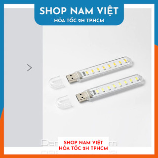 Thanh Đèn LED Mini Cắm Cổng USB 3/8/24 Bóng