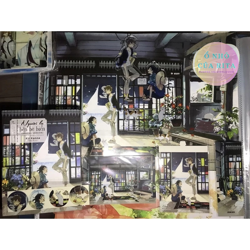 [Phụ kiện BL] Mô Hình Standee Người Lạ Bên Bờ Biển 2021 - Ổ Nhỏ Của RiTa