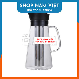 Bình Pha Cà Phê Cold Brew Thủy Tinh 1200ml