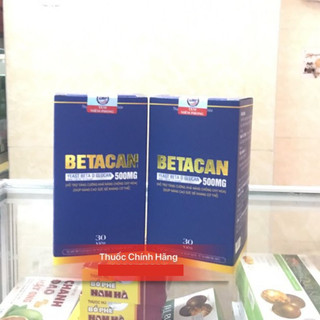   Phân Phối Chính Hãng  Betacan hỗ trợ miễn dịch tăng sức đề kháng hộp 30 viên 