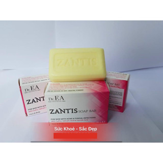 ( Hàng nhập khẩu) Zantis Soap Bar 80g xà phòng tắm mụn lưng, dày sừng nang lông