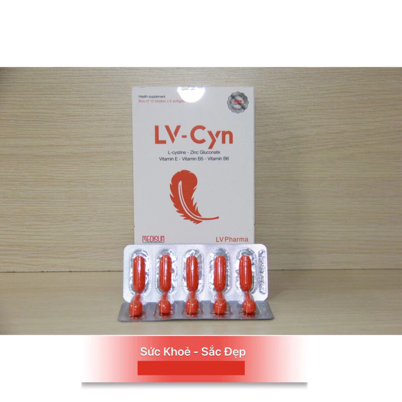 LV - CYN viên uống hỗ trợ làm đẹp DA - MÓNG - TÓC
