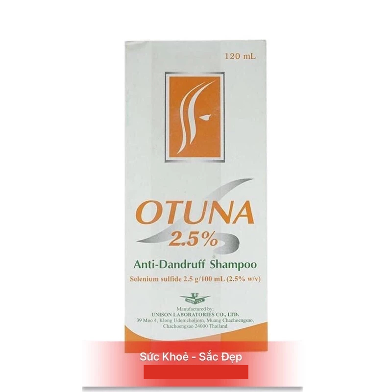  DẦU GỘI ĐẦU OTUNA 2,5% chai 100ml 