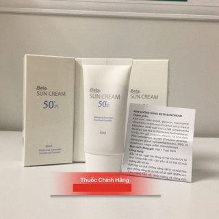 (Chính Hãng) Kem Chống Nắng Beta Sun Cream Hàn Quốc - 50ml