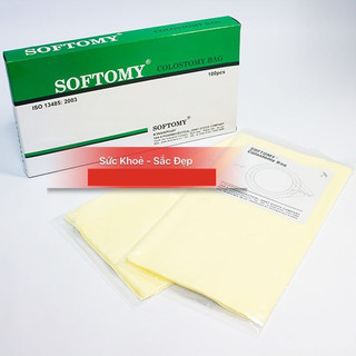   Chính Hãng   Túi Hậu Môn Nhân Tạo Softomy Hộp 100 Túi 