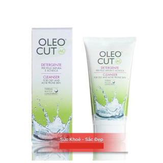    Hàng Nhập Khẩu + Tem chek mã công ty   Sữa rửa mặt làm sạch tẩy tế bào chết OLEOCUT AC CLEANSER 150ml 