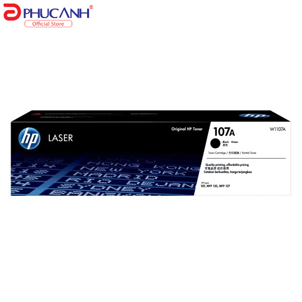 Mực hộp laser HP 107A Black (W1107A)