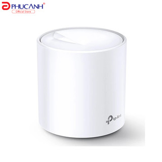 Bộ phát wifi 6 TP-Link Deco X60 1-Pack (Chuẩn AX/ AX5400Mbps/ 4 Ăng-ten ngầm/ Wifi Mesh/ 25 User)