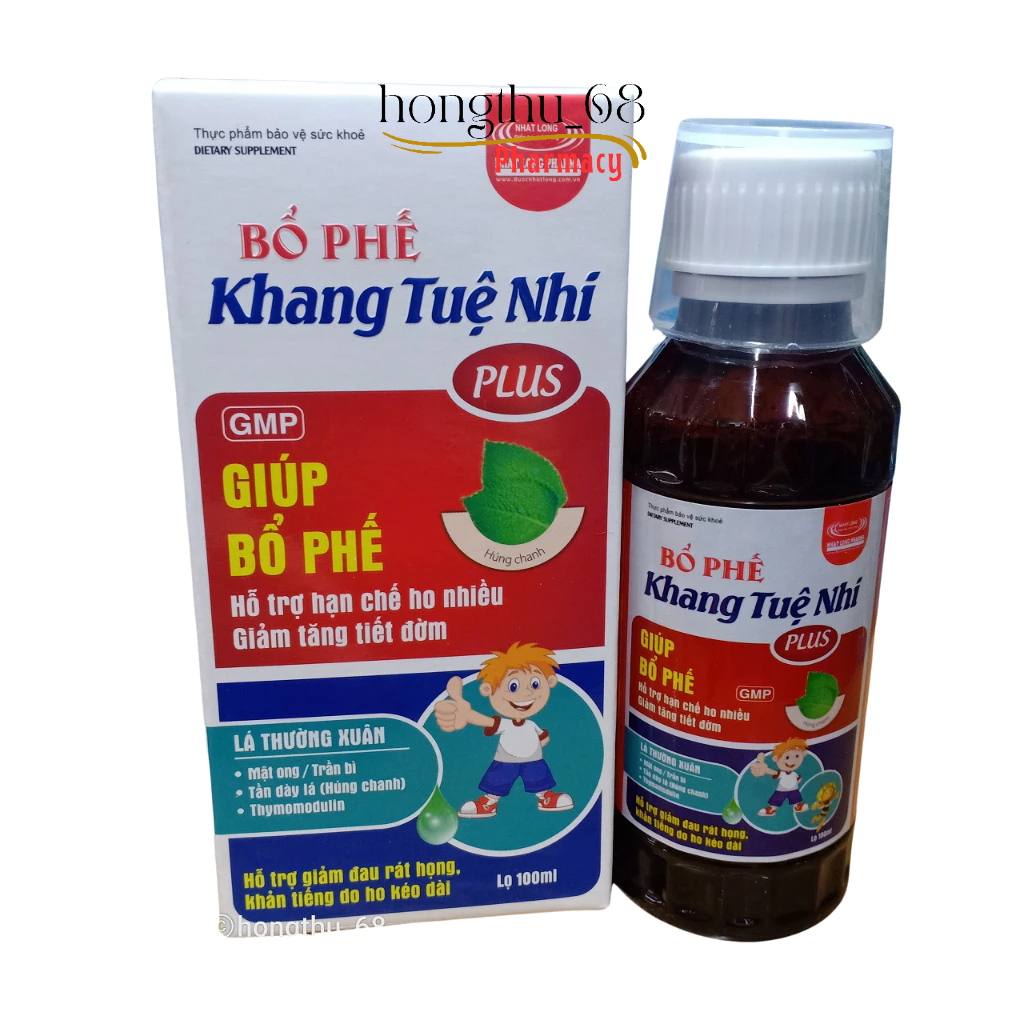 Bổ phế Khang Tuệ Nhi Plus chai 100ml