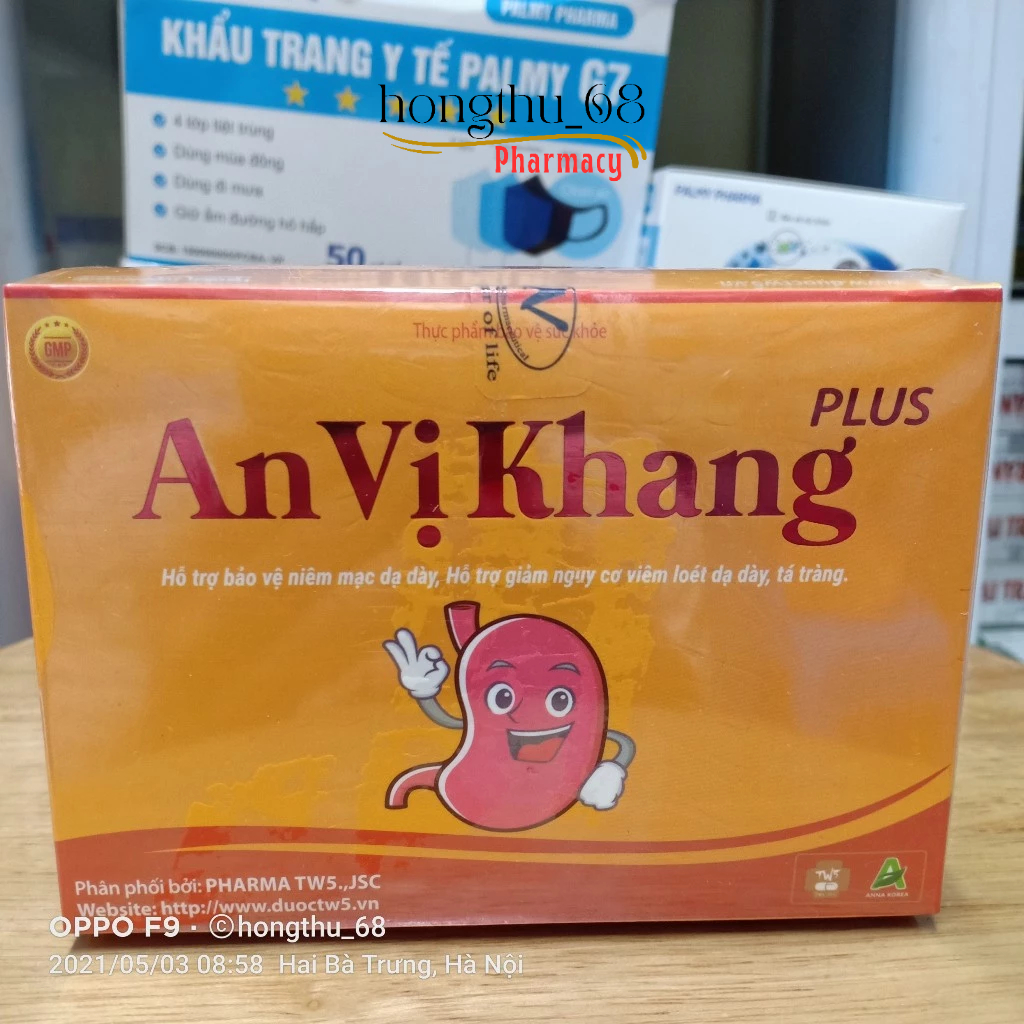 An Vị Khang Plus hộp 16 gói