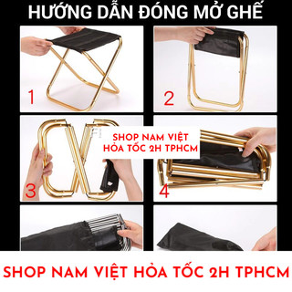 Ghế Xếp Mini Du Lịch Siêu Gọn Nhẹ