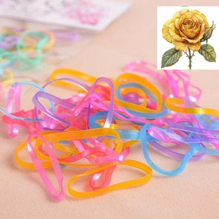 Bịch sợi dây thun cột tóc nhiều màu