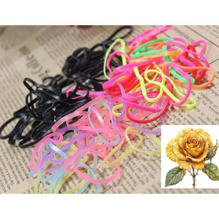 Bịch sợi dây thun cột tóc nhiều màu