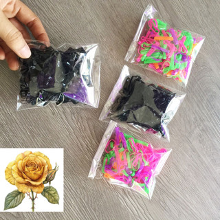 Bịch sợi dây thun cột tóc nhiều màu