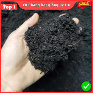  1Kg Đất sạch vi sinh siêu dinh dưỡng diệt trùng kháng khuẩn cực tốt chuyên dùng trồng Rau Củ Quả.. 