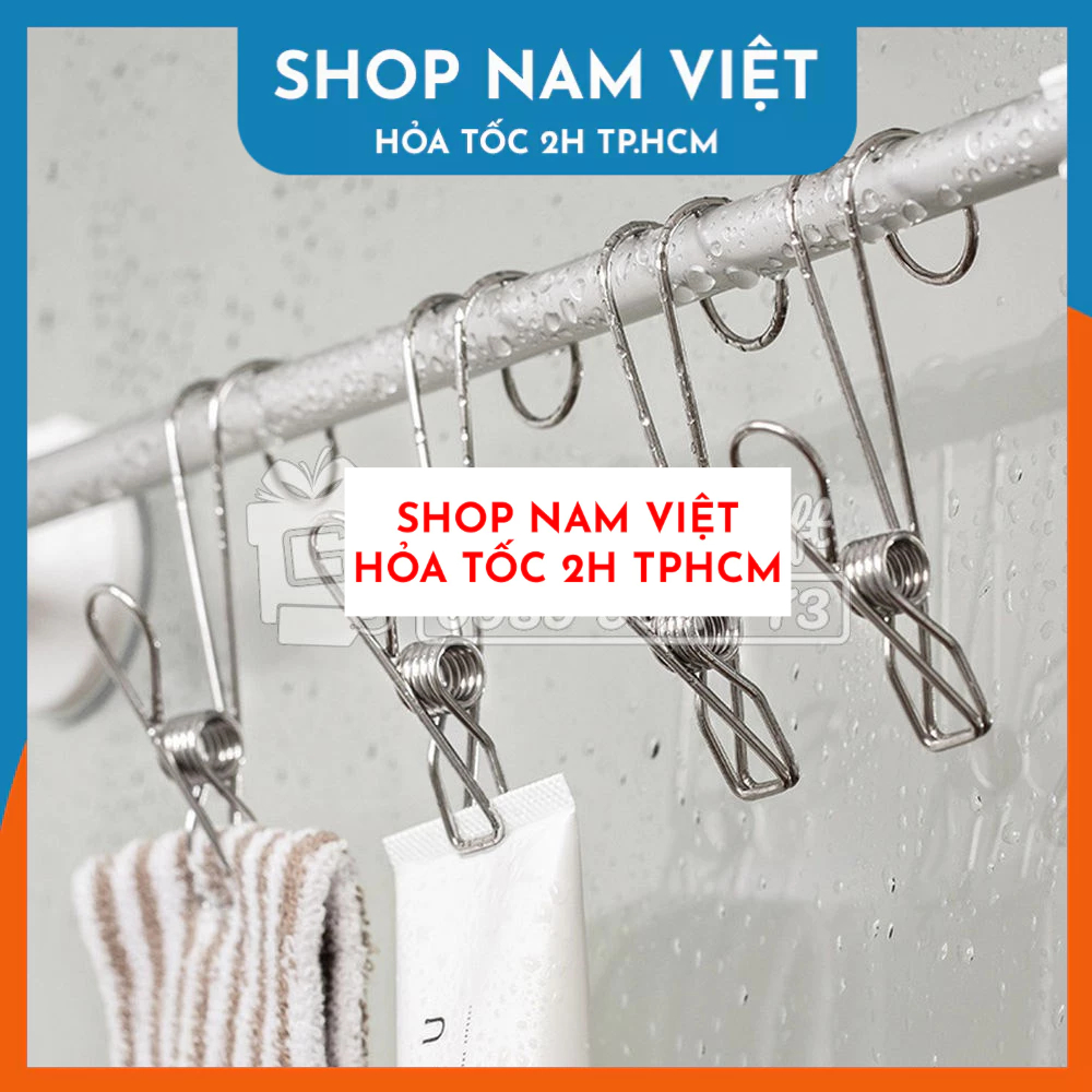 Kẹp Treo Đồ INOX 304 Đa Năng